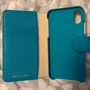 Michael Kors Teal iPhone X Case